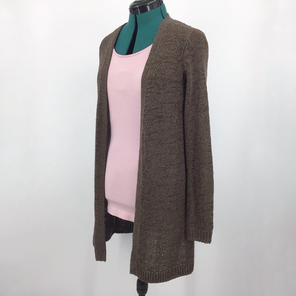 Moda International Loose Knit Open Cardigan, M - Picture 3 of 16